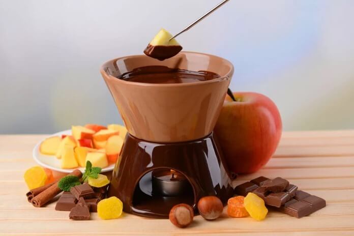 Fondue au chocolat en cadeau pour un ami
