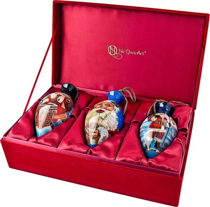 Coffret cadeau de décorations de Noël