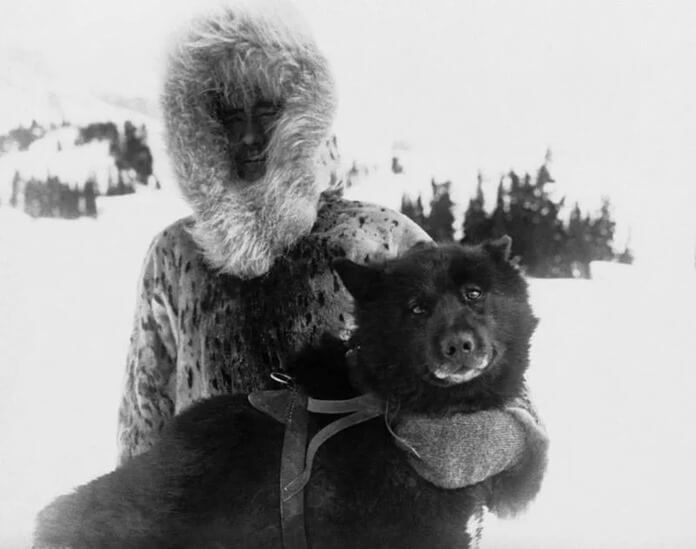 Balto le chien et Gunnar Kaasen
