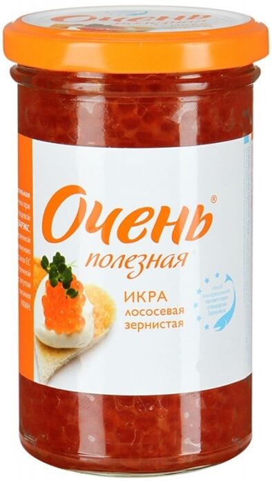 Caviar de saumon granulaire très utile