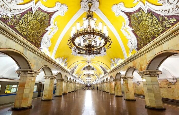 Le plus beau métro de Moscou Le plus beau métro de Moscou