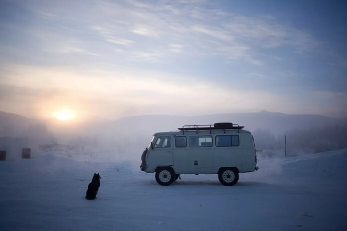 UAZ tolère parfaitement le gel