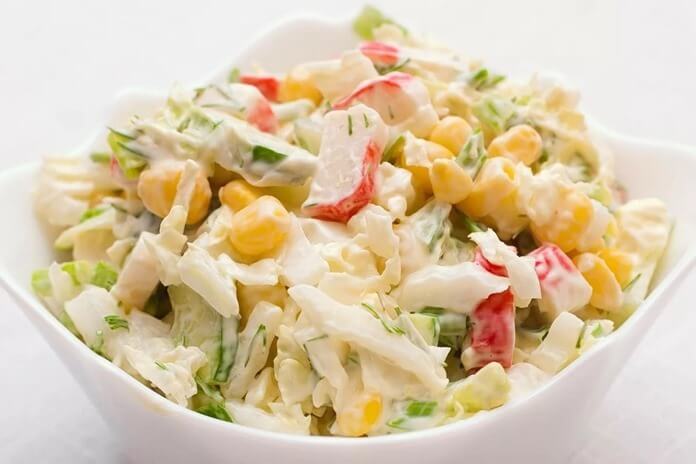 Salade de crabe