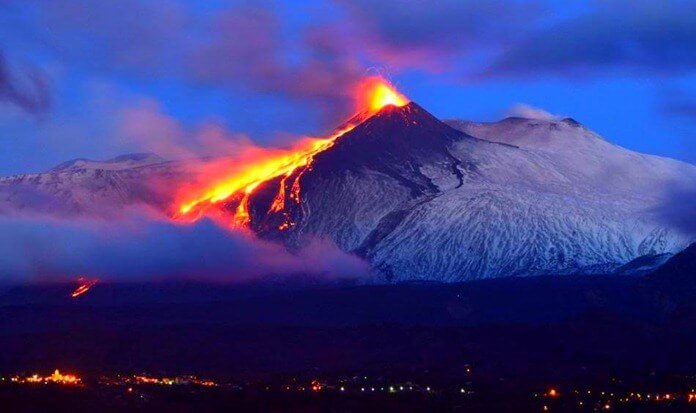 Etna - hauteur 3295 mètres