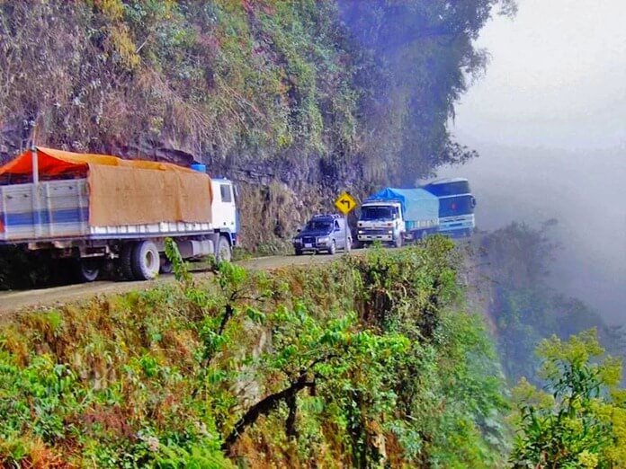 North Yungas Road est la route la plus dangereuse au monde