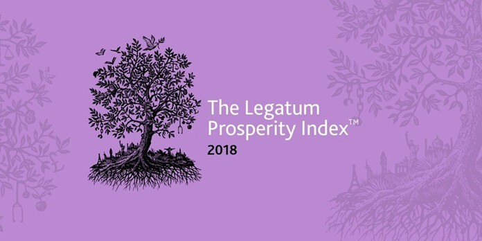 Indice de prospérité Legatum 2018