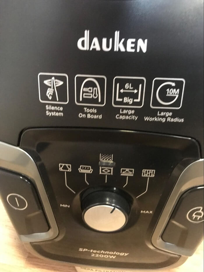 Commandes et panneau LCD Dauken DW320 Commandes et panneau LCD Dauken DW320