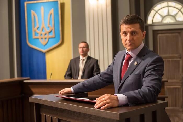 Zelensky Vladimir est le leader de la course présidentielle Zelensky Vladimir est le leader de la course présidentielle