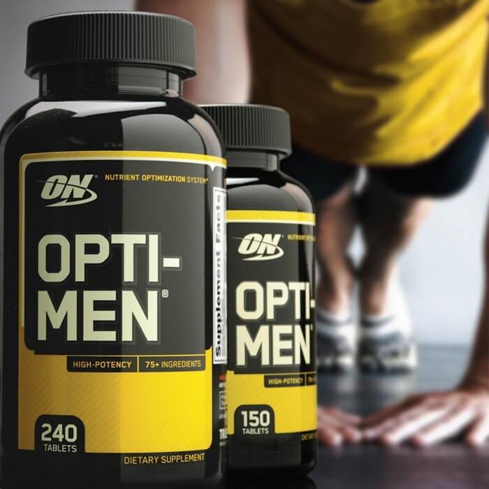 Optimum Nutrition Vitamines de sport Opti-Men pour hommes