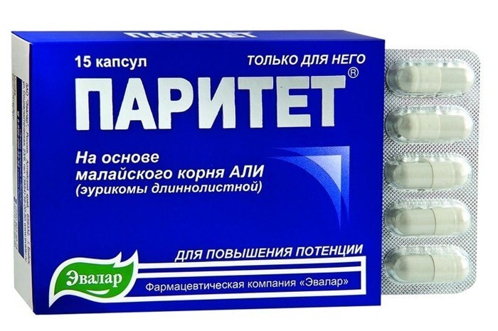 Parité, vitamines pour la puissance