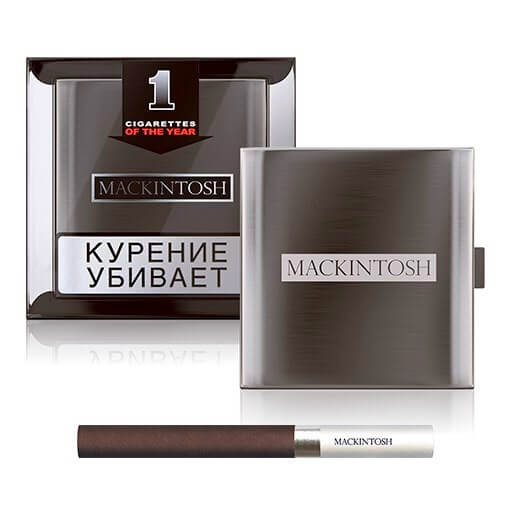 Mackintosh - les cigarettes les plus chères de Russie