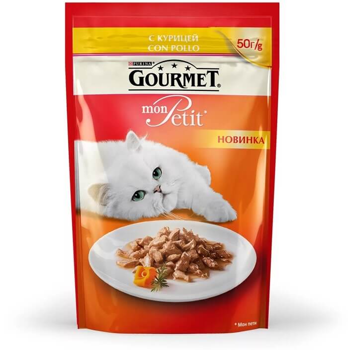 Gourmet - la meilleure nourriture pour chats en classe économique