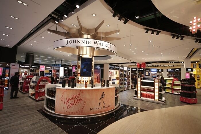 Boutiques hors taxes de l'aéroport de Fiumicino