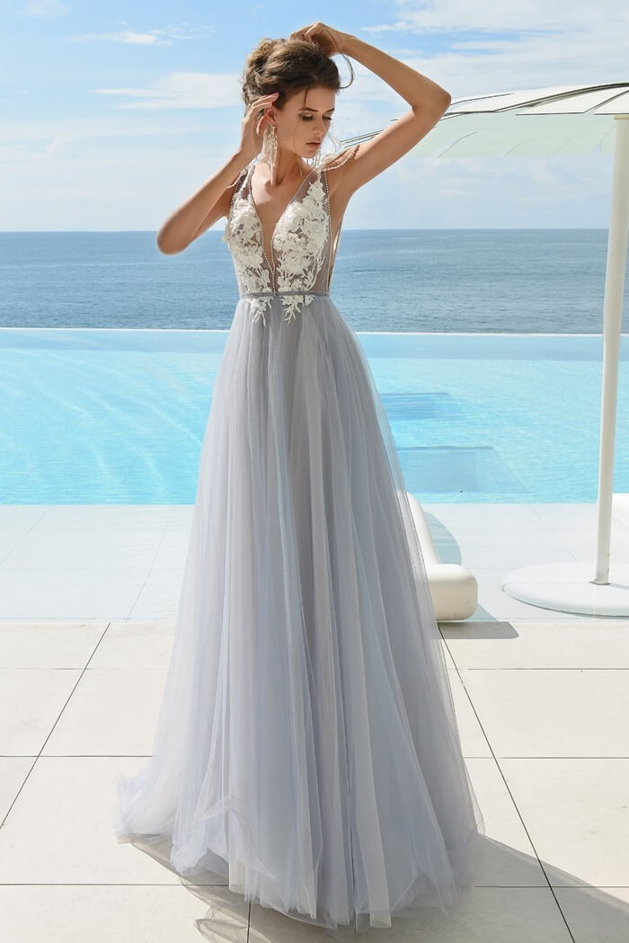Robe en mousseline