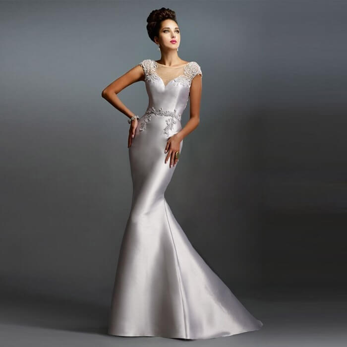 Robe métallique