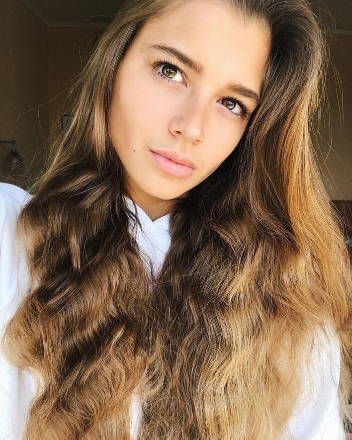 Alexandra Soldatova est une belle athlète russe