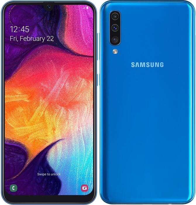Samsung Galaxy A50 est un bon smartphone jusqu'à 25 000 roubles.