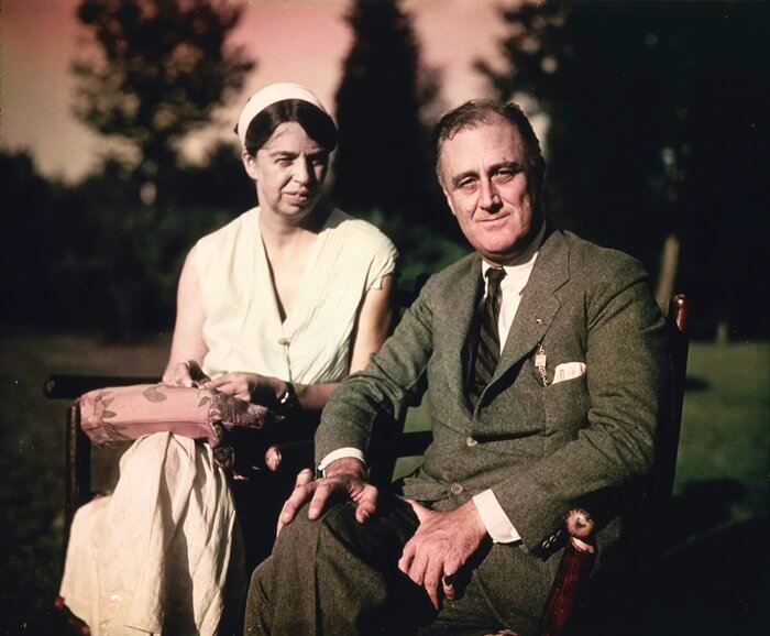 Franklin et Eleanor Roosevelt