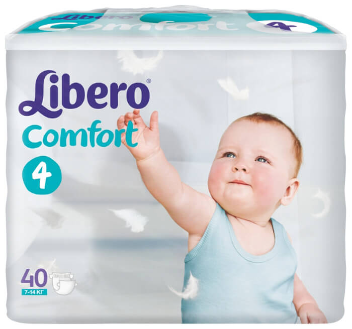LIBERO Comfort - couches pour bébés populaires en Russie