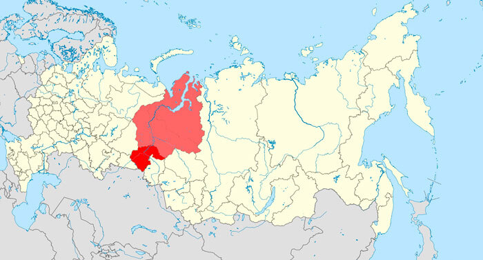La région de Tioumen est la plus grande région de Russie