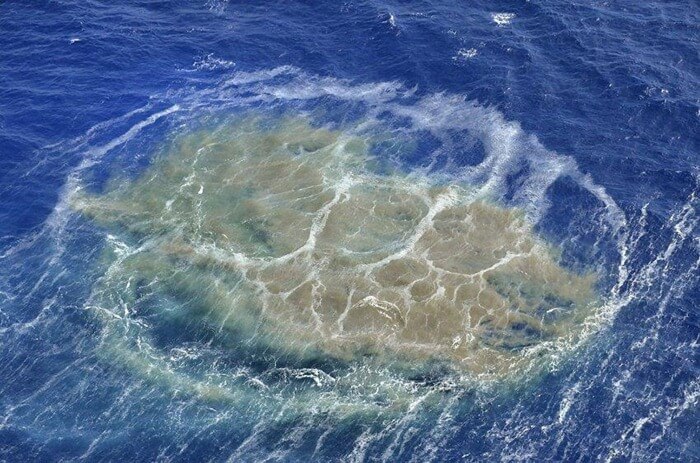 Volcan de boue au Baïkal