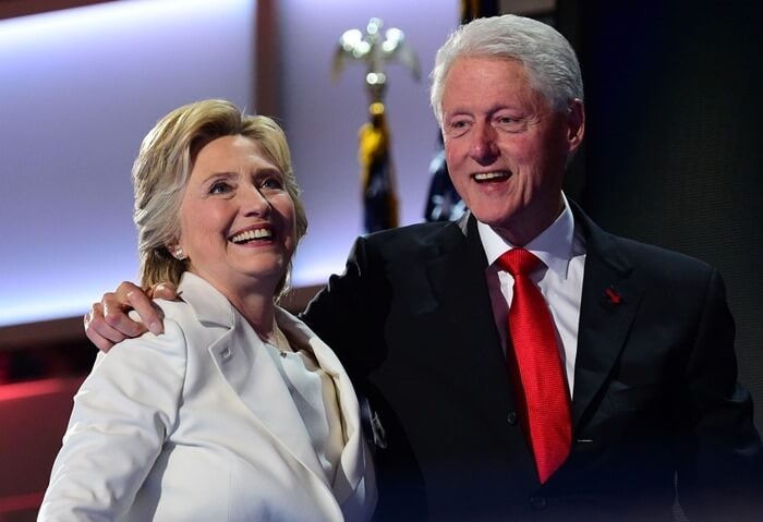 Bill et Hillary Clinton
