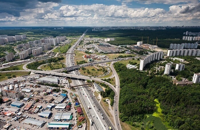 Autoroute Varshavskoe, Moscou - 22,5 km