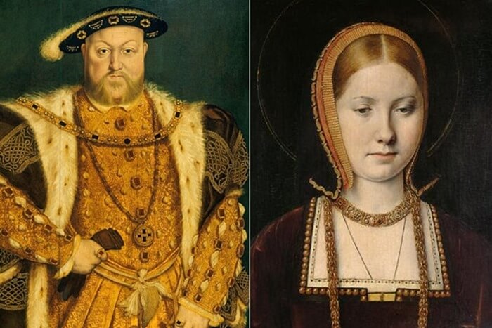 Henri VIII et Catherine d'Aragon