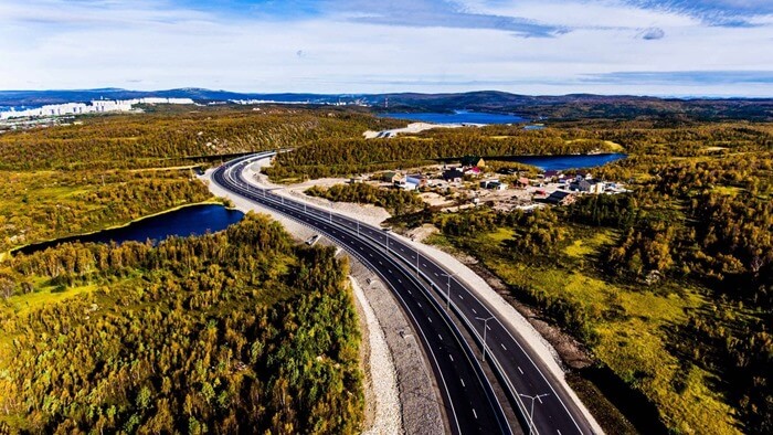 Route Est-Bypass, Mourmansk - 17, 6 km