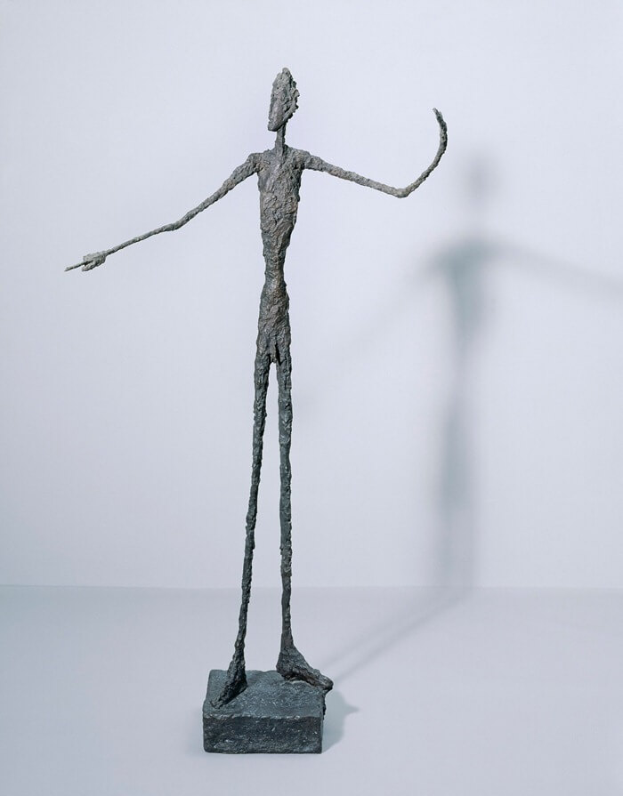 Pointing Man - Sculpture la plus chère