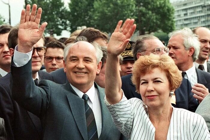 Raisa et Mikhail Gorbatchev