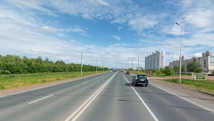Autoroute Zagorodnoe d'Orenbourg - 18,9 km