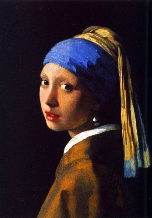 Fille à la perle, Jan Vermeer Fille à la perle, Jan Vermeer