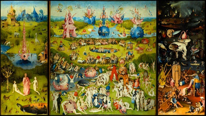 Jardin des délices terrestres, Jérôme Bosch Jardin des délices terrestres, Jérôme Bosch