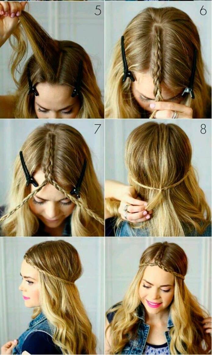 Coiffure Boho