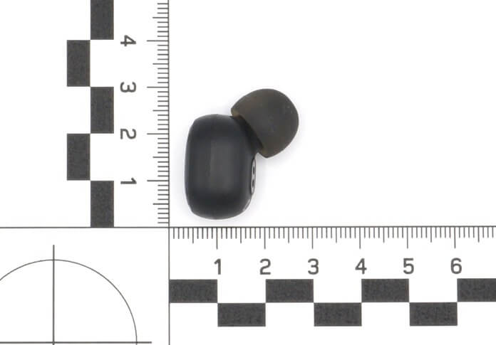 Taille de Xiaomi AirDots Taille de Xiaomi AirDots