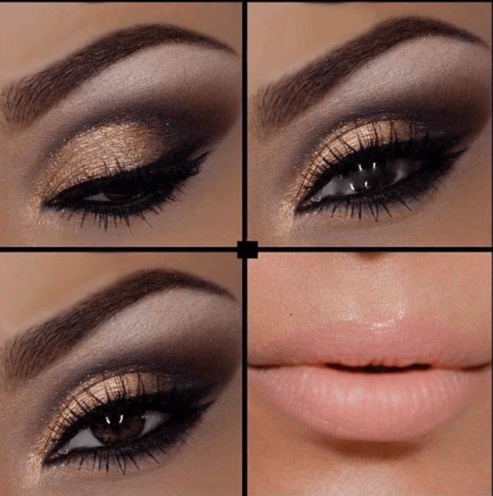 Maquillage doré