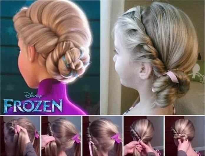 Coiffure frisée