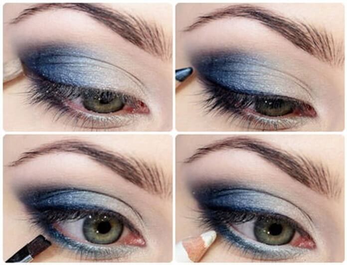 Ombres bleues