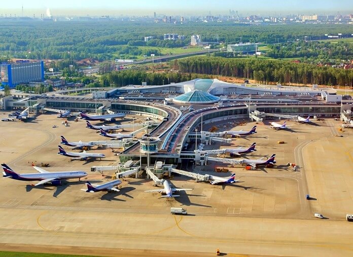 Sheremetyevo est le plus grand aéroport de Russie