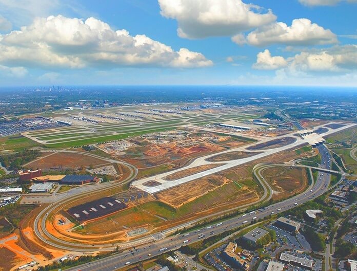Aéroport Hartsfield-Jackson avec le trafic de passagers le plus élevé