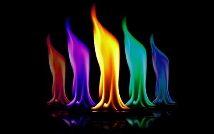 Couleurs de flamme Couleurs de flamme