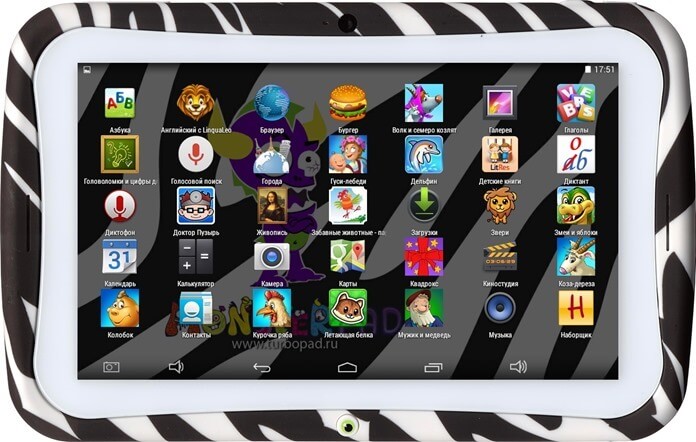 MonsterPad Zèbre / Léopard