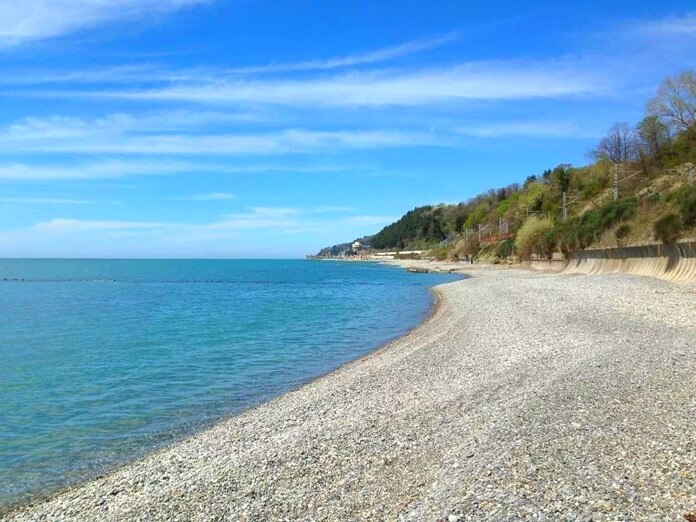Plage de Dagomysky, Grand Sotchi