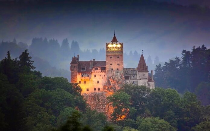 Château de Bran hanté