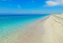 Plage propre