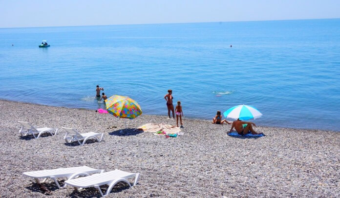 Plage pour enfants Chaika, Adler