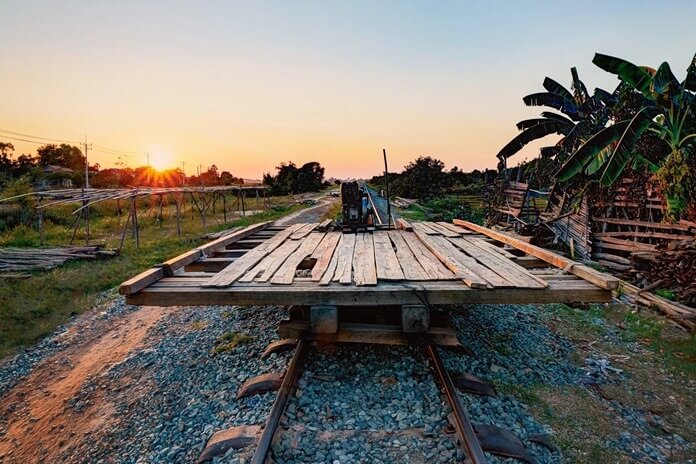 Train en bambou Train en bambou