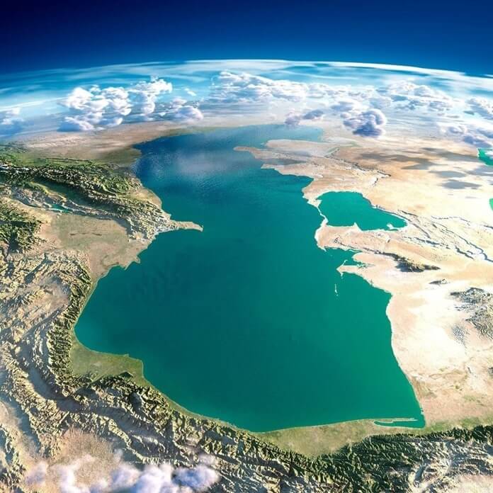 Mer Caspienne - les plus grands lacs du monde