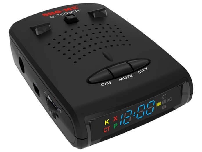 SHO-ME G-700STR Meilleur détecteur de radar 2019